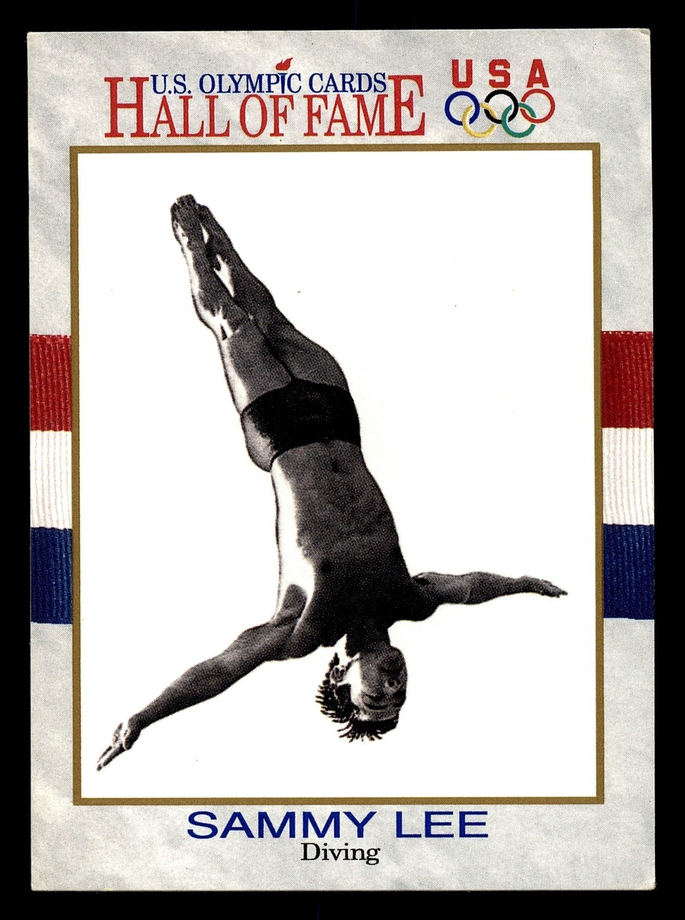 1991 Impel U.S. Olympic Hall of Fame #49 Sammy Lee Card